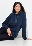 Худи Ulla Popken Hoodie, Marine/Dark Blue - фото 5