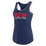 Женский синий топ-майка Boston Red Sox plus size racerback Profile - фото 3