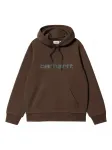 Худи с вышитым логотипом CARHARTT WIP, коричневый - фото