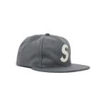Модель Supreme x Ebbets S с 6 панелями, серая, с логотипом - фото 2