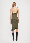 Топ Ioannes RUFFLE TOP, Dark Olive/Olive - фото 3