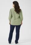 Блуза JOLANA Kaffe Curve, зеленый - фото 3