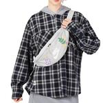 Nike Тканевая поясная сумка унисекс белая - фото 6