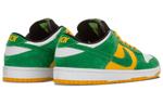 Кроссовки sb dunk low pro Nike, зеленый - фото 3