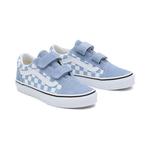 Детская обувь для скейтбординга Vans Old Skool PS, Blue/White - фото 3