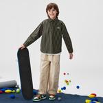 Детская рубашка Lee, серый - фото 8