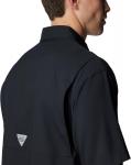 Columbia Men's Silver Ridge Blocked Long Sleeve Shirt, Black - фото 6