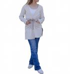 Пальто с капюшоном Leah в бежевом цвете Hem & Thread - фото 3