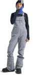 Женские брюки Burton Avalon Stretch 2l Softshell Bib, Sharkskin - фото 2