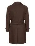 Пальто с поясом D4.0, коричневый - фото 2