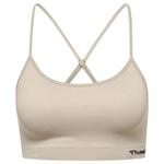 Спортивный бюстгальтер Hummel Juno  Seamless, серый - фото