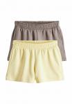 Шорты REGULAR FIT 2 PACK THE SET, желтый - фото