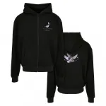 Толстовка Mister Tee Vive La Liberte Oversize full zip, черный - фото 5