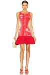 Реверсивное платье-топ Daphne Ph5, marquee red - фото