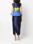 Платье миди Cy в стиле колор-блок DESTREE, синий - фото 4