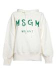 Толстовка с логотипом MSGM, белый - фото
