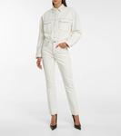 Джинсы с высокой посадкой WARDROBE.NYC, белый - фото 2