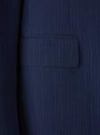 Canali пиджак в тонкую полоску, синий - фото 4