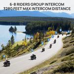 Шлем мотоциклетный ILM Bluetooth, белый - фото 7