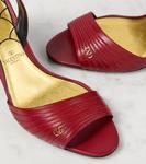 Кожаные сандалии Ladycrush 85 Valentino Garavani, Classic Red - фото 5