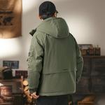 Пуховик унисекс Jeep, зеленый - фото 14