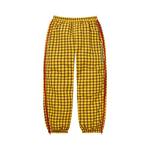 Брюки Supreme Plaid Warm Up Pant, Yellow - фото