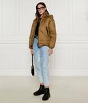 Куртка женская Pinko с капюшоном, коричневый - фото 2