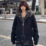 Пуховая куртка унисекс Pisypox, хаки - фото 6