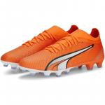 Футбольные бутсы Puma, цвет orange/weiss - фото 3