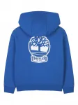 Толстовка с капюшоном и логотипом Timberland Kids, синий - фото 2