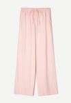 Брюки Bershka WITH AN ELASTICATED WAISTBAND, Light Pink - фото 4