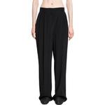 Брюки Totême Double Pleat Summer TOTEME, черный - фото 3