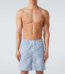 Плавки Scritto Berluti, Cornflower Blue Scritto - фото 2