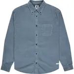 Рубашка с длинным рукавом Element Button Down Corduroy Regular Fit, синий - фото