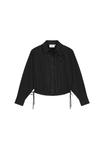 Блуза Fabienne Chapot Button-down blouse, Black - фото 4