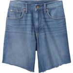 GAP Джинсовые шорты Women's Medium Washed Moderate Straight Fit - фото