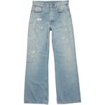 2021M Regular Fit потертые джинсы Acne Studios, светло-голубой - фото