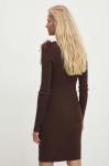 Платье Answear Lab, коричневый - фото 4