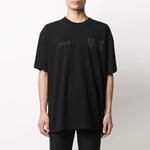 Футболка men's ss21 tech marker logo black Off-White, черный - фото 2