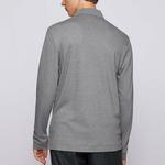 Футболка поло мужская серая HUGO BOSS - фото 5