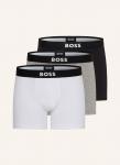 3 пары трусов-боксеров один Boss, мультиколор - фото