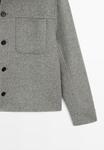 Куртка Massimo Dutti WITH POCKETS, Grey - фото 10