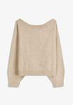 Джемпер Bershka Jumper, Sand - фото 5