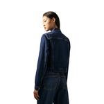 Кальвин Кляйн Джинсовая куртка Женская Джинсовый синий - фото 7