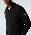 Рубашка-поло Compass из хлопка Stone Island, черный - фото 5