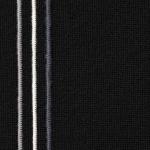 Свитер Supreme Stripe Zip Up Polo Sweater, Black - фото 2