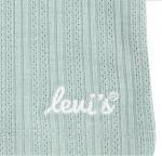 Футболка Levi's для девочек из трикотажа в рубчик, Blue Surf - фото 3