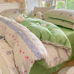 LUOLAI HOME Комплект постельного белья, 200 см, 4 предмета - фото 7