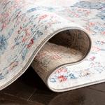 Ковер SAFAVIEH, 61 x 122 см, Brentwood Collection Cream/Blue BNT815A с цветочным принтом и эффектом потертости, не линяет, для гостиной или спальни - фото 4