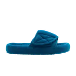 Кроссовки Yeezy Season 7 Fleece Slide, синий - фото